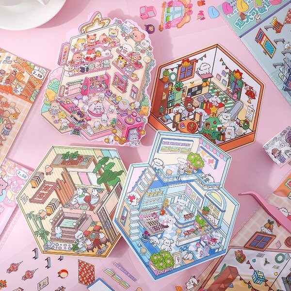 Румбокс наклейки