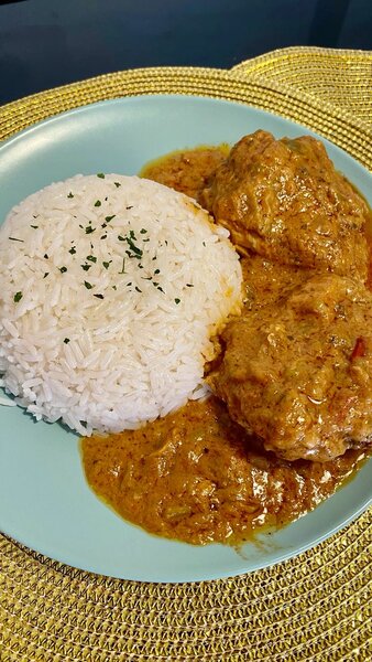 Délicieux Riz Sauce Arachide