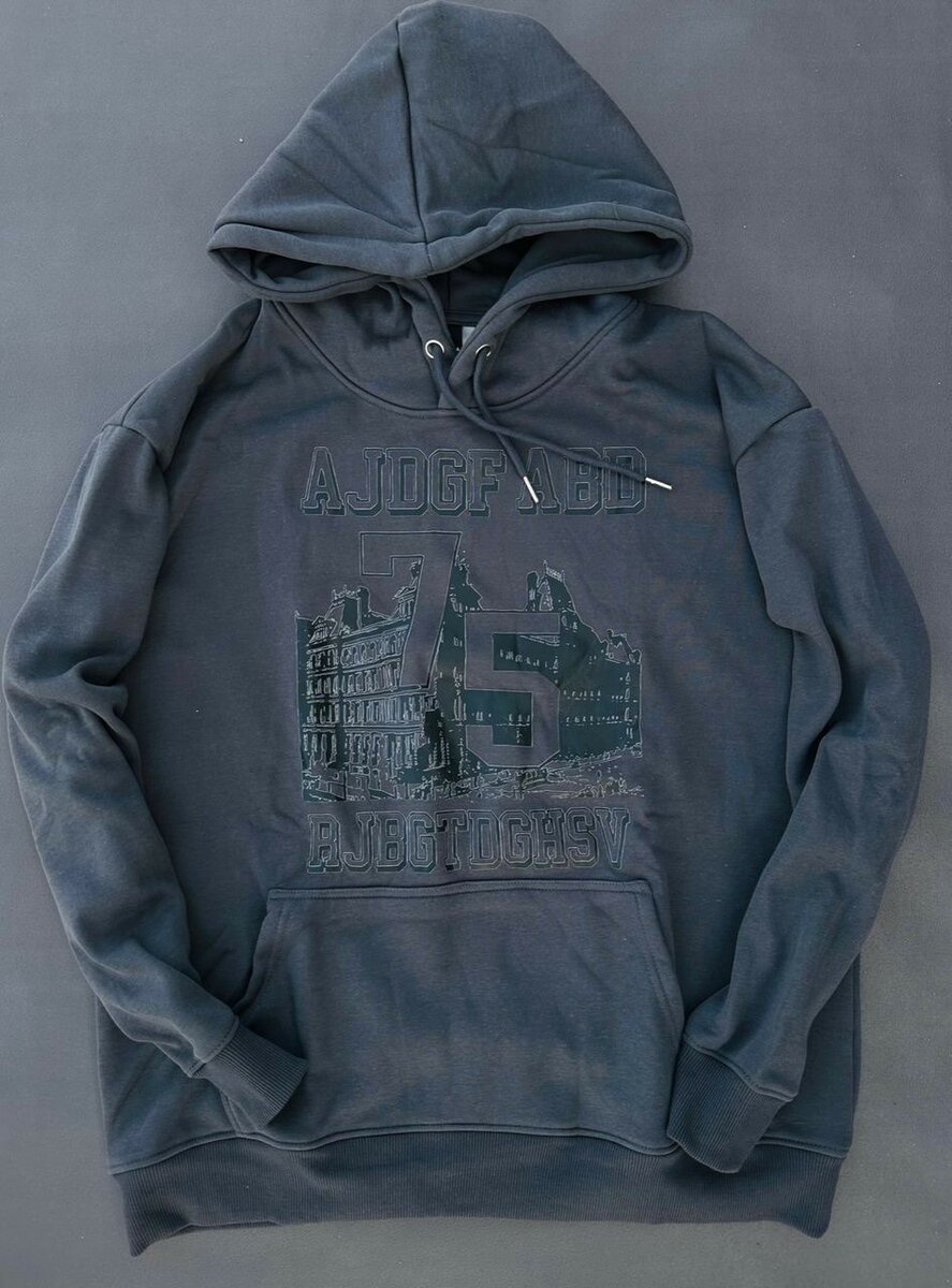 Sweat à capuche en coton