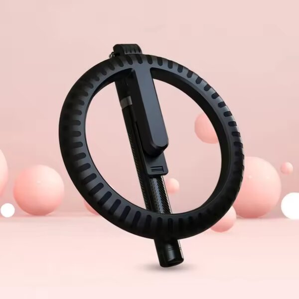 10" rechargeable P100  selfie stick ringlight