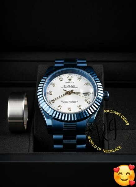Montre Rolex Bleu Homme