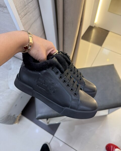 Стильные ботинки, чёрные