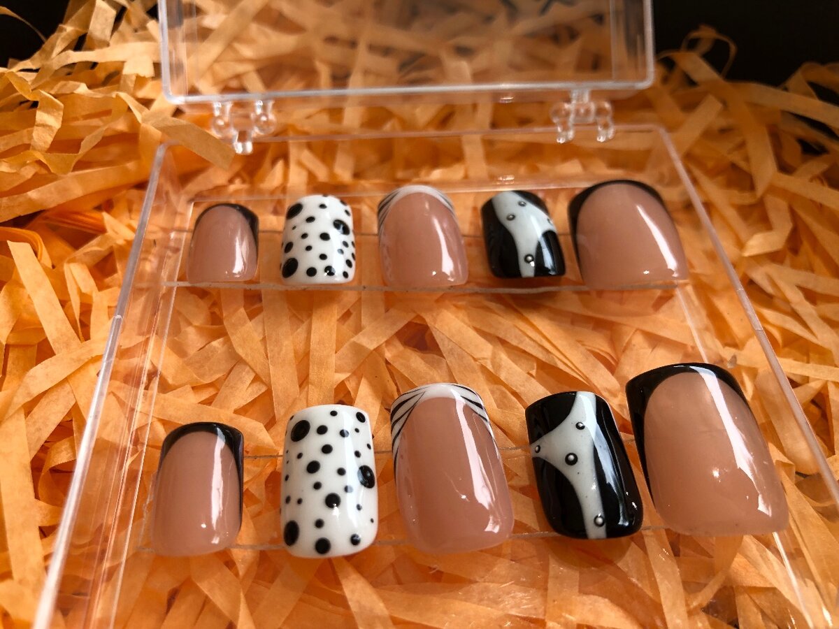 Ongles à Pression Élégant