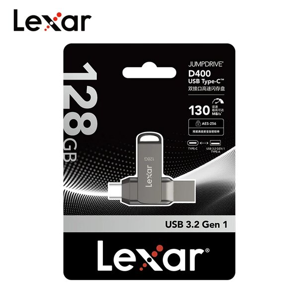 Clé USB Lexar 128GB 2en1