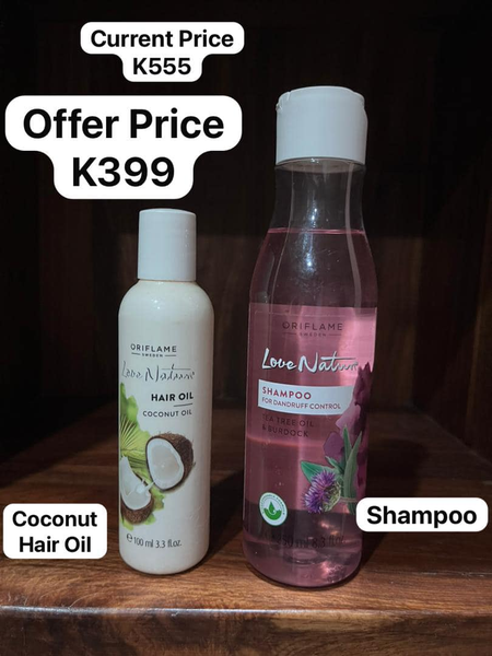 Coconut Hair Oil 100 ml 3.3 floz. Shampoo
