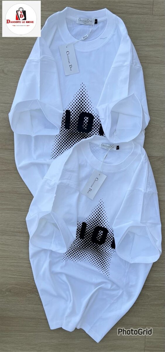 T-shirt blanc graphique