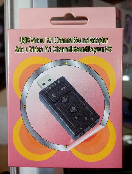 Adaptateur Son USB 7.1 Virtuel