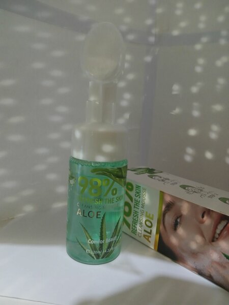 Mousse Nettoyante Aloe Vera
