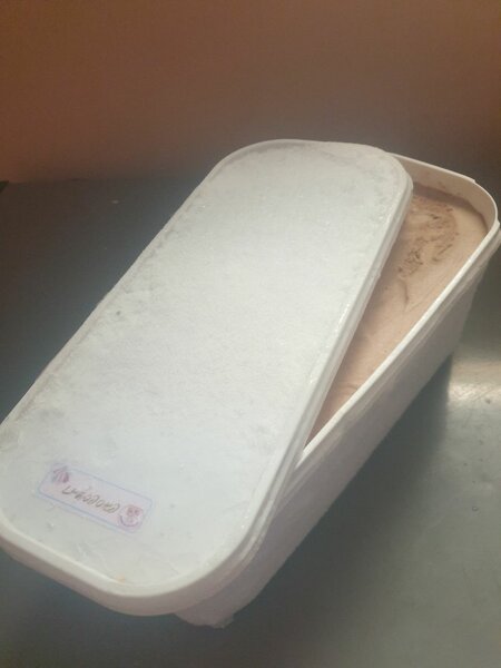 Glace artisanale crémeuse