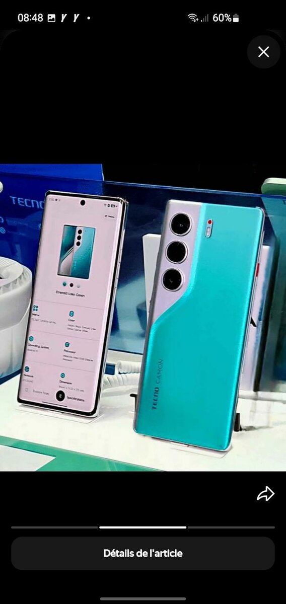 Smartphone TECNO Camon 40 Pro