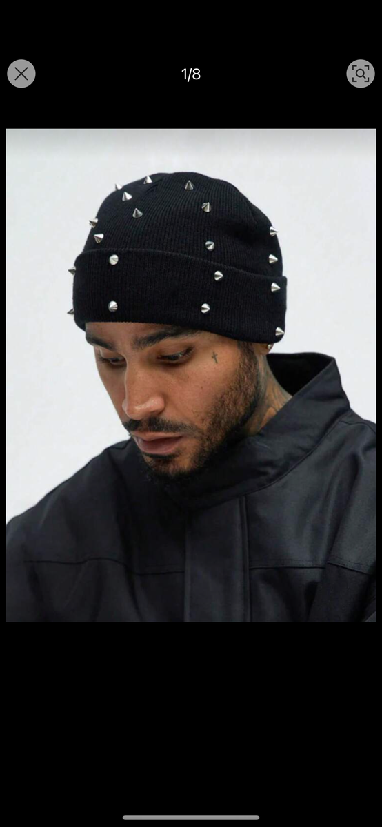 Bonnet clouté tendance