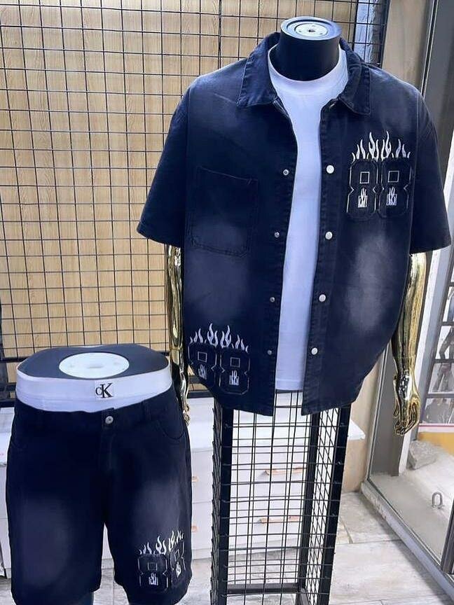 Ensemble denim stylé homme