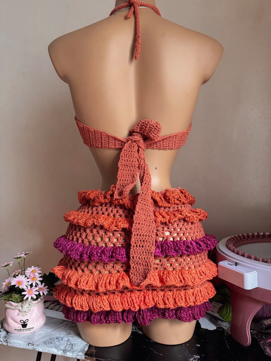 Ensemble de bikini crochet