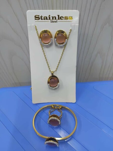 Parure en acier inoxydable