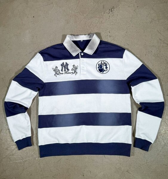 Polo Rugby Rayé Homme