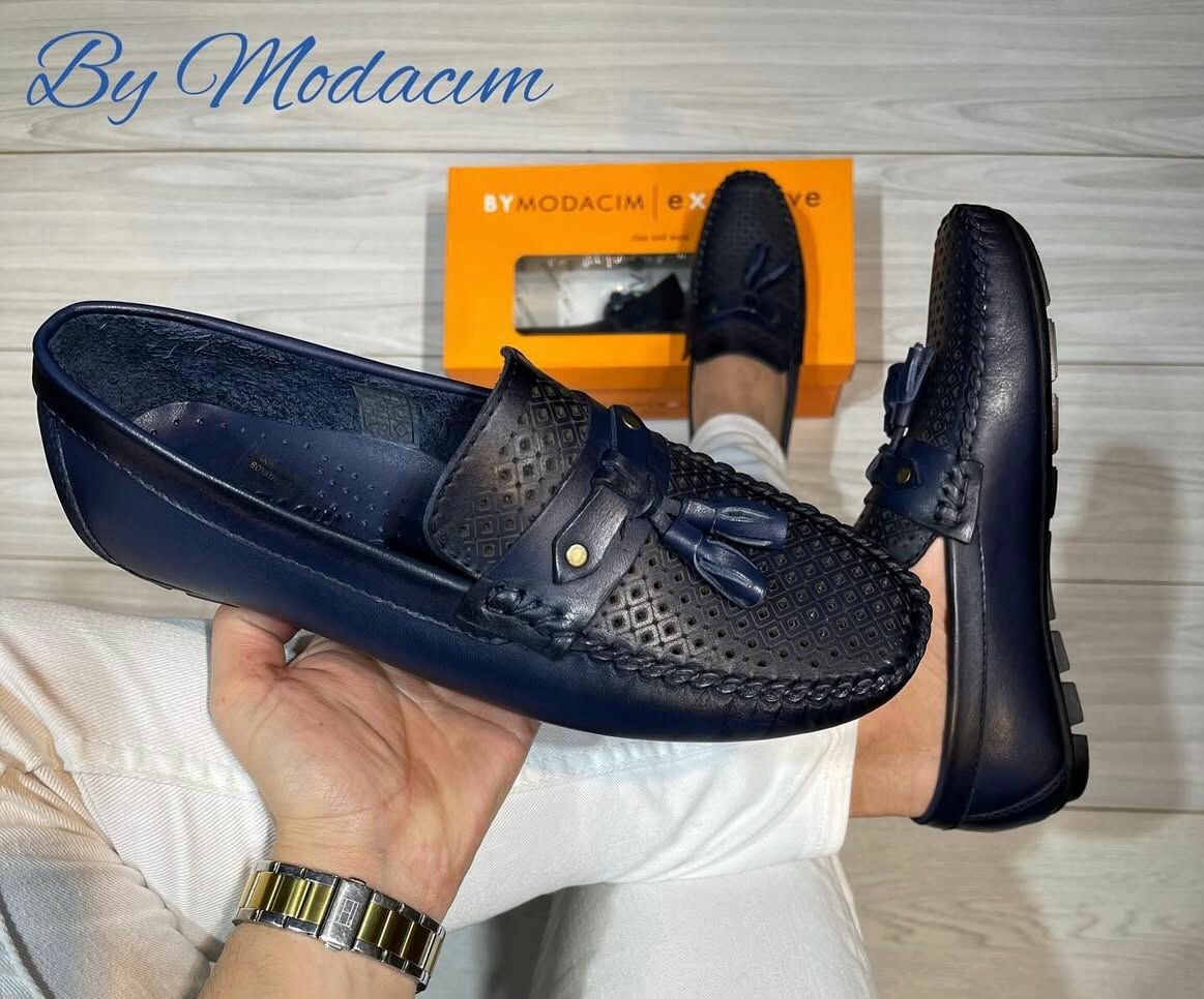 Mocassins en cuir élégants