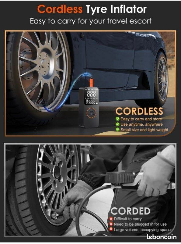 Gonflable électrique portable