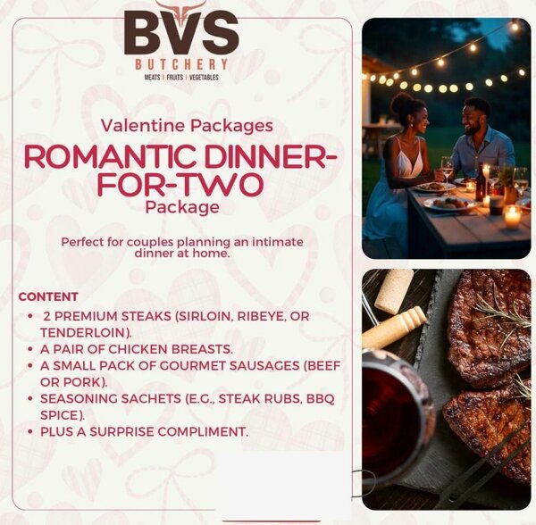 Romantic Dinner for two