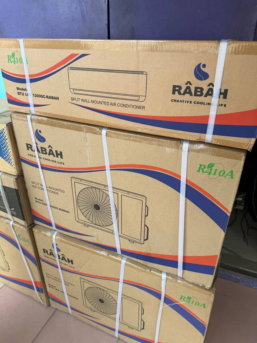 Fast Cooling Rabah White Split 1.5hp R410a