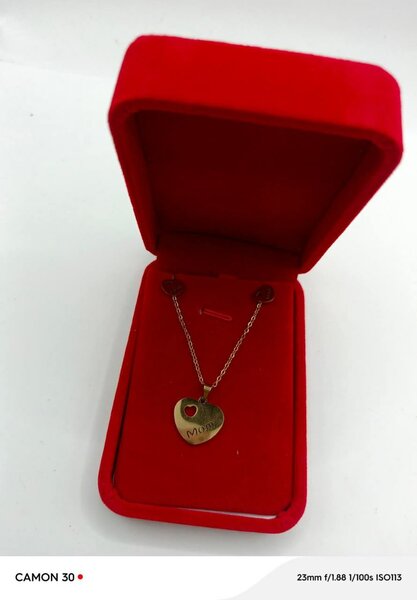 Collier Coeur "Maman"