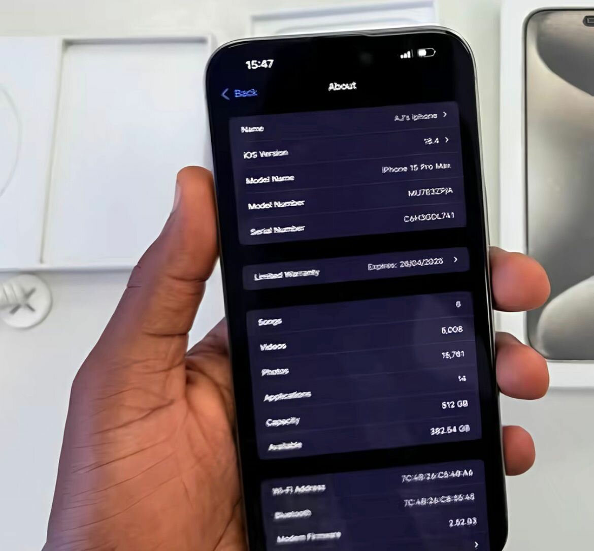 iPhone 15 Pro Max 512GB