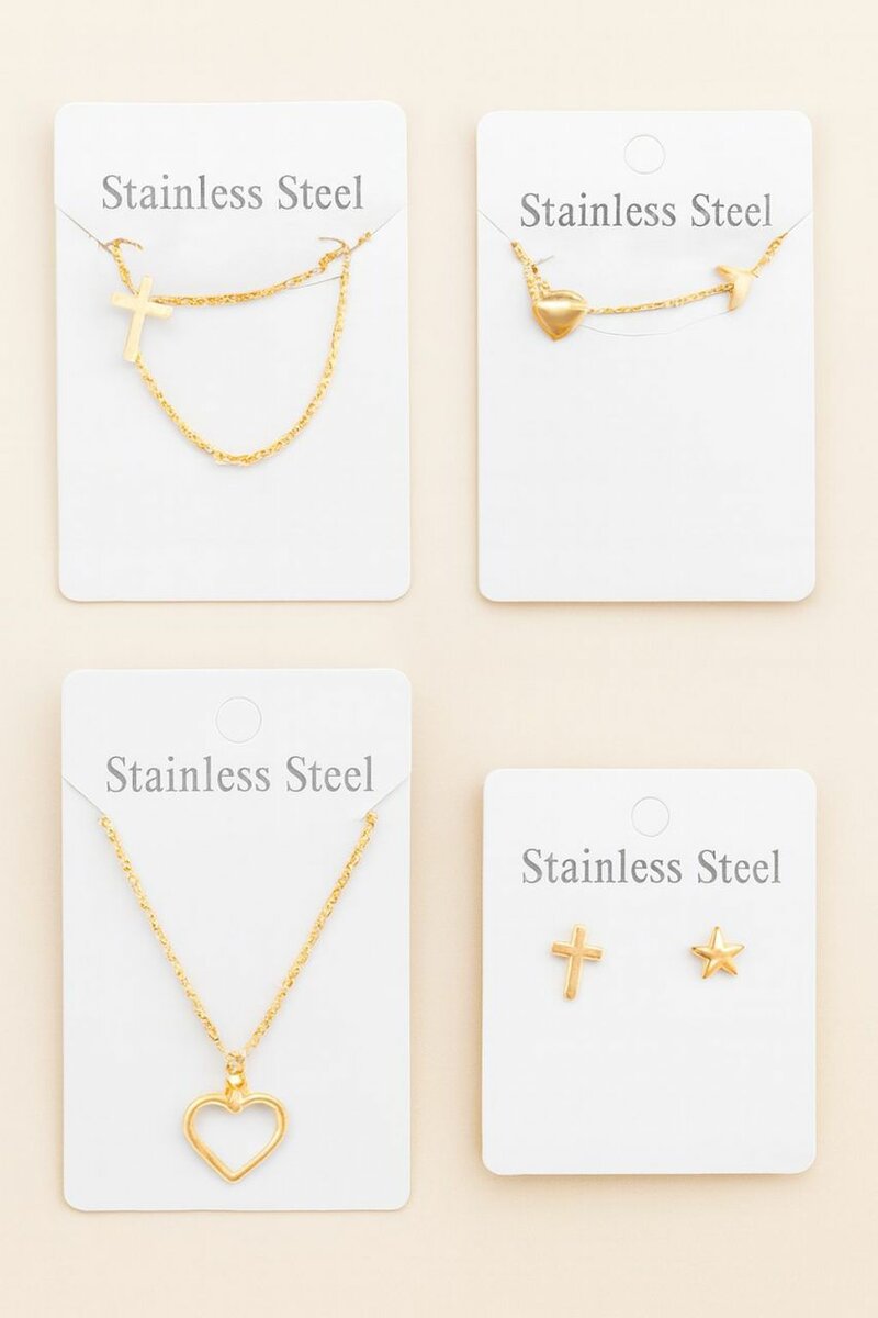 Bijoux en acier inoxydable