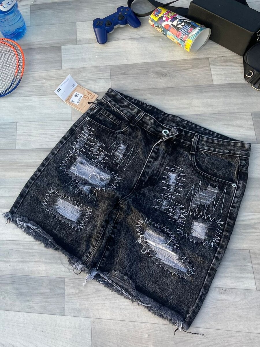 Shorts en denim décontractés