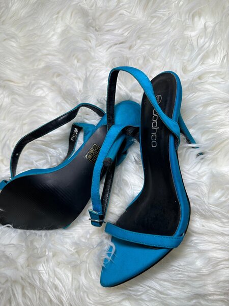 Boohoo strap heels