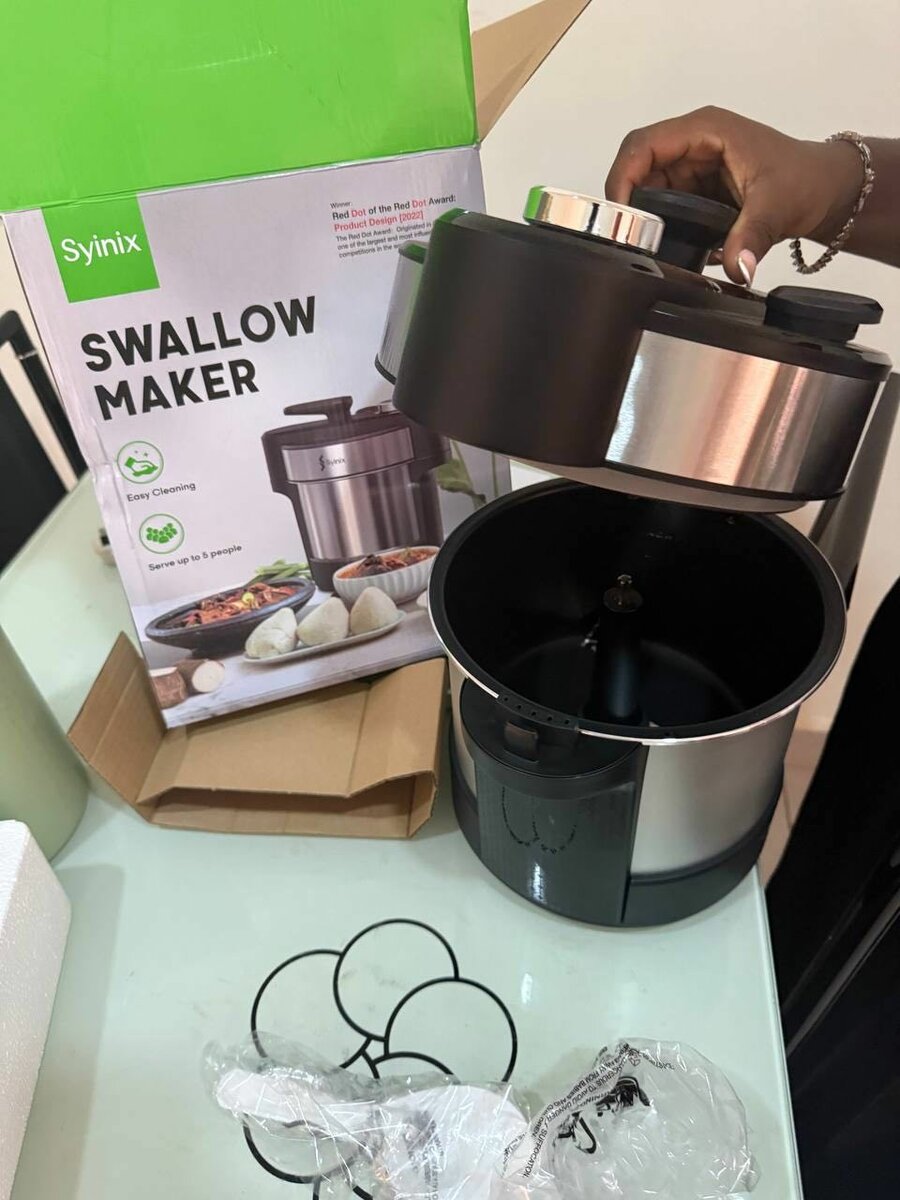 Syinix 5L Multi Purpose Swallow Maker Cooker
