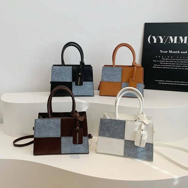 Sac Tote Élégant en Denim