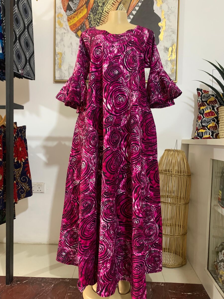 Chitenge maxi dresses