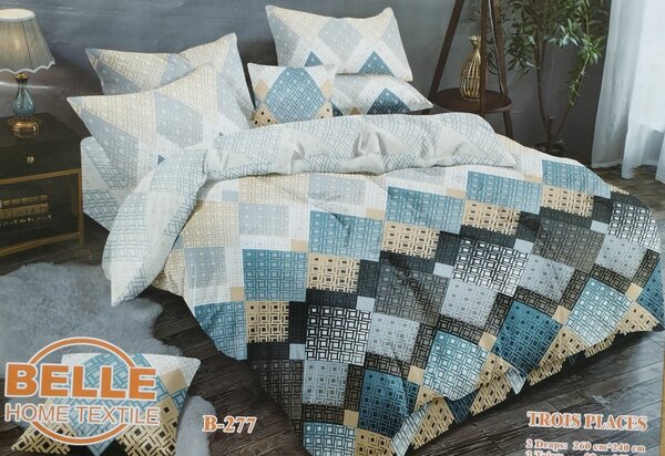 Parure de lit moderne 3 pièces