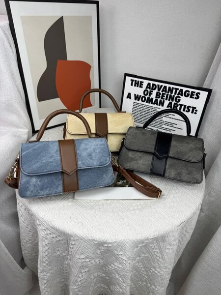 Sacs à main élégants en daim