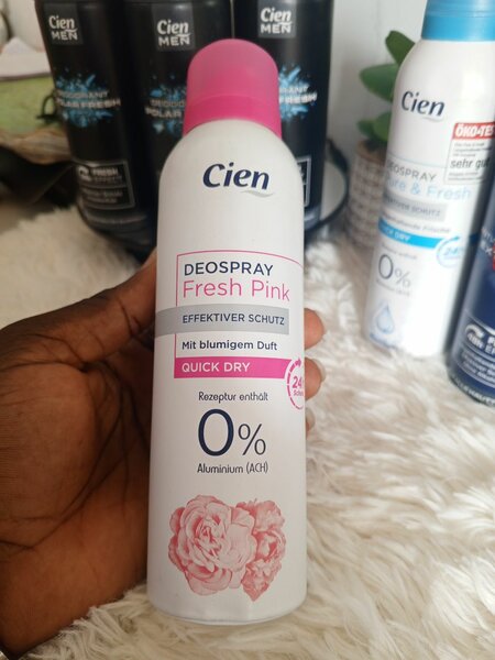 Cien Déodorant Fresh Pink 0% Alu