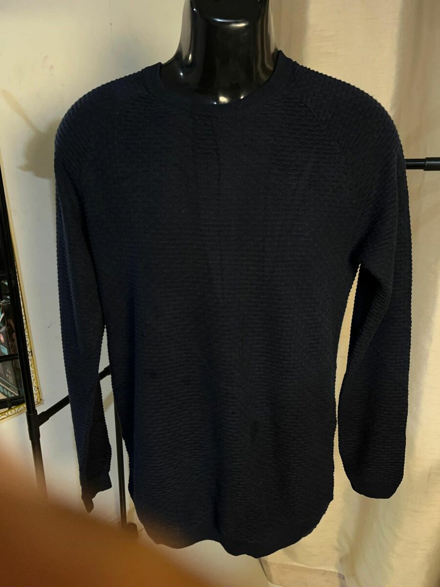 Men's Knit Sweater Black