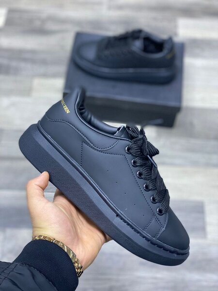 Baskets élégantes en cuir