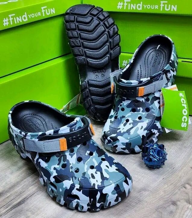 Crocs sabots imprimés homme