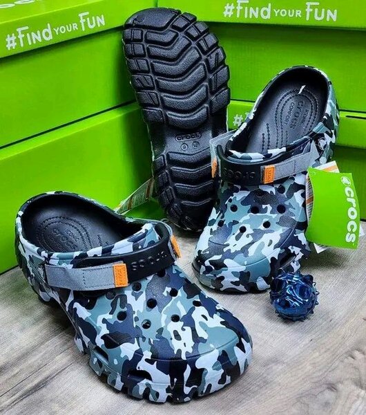 Crocs sabots imprimés homme