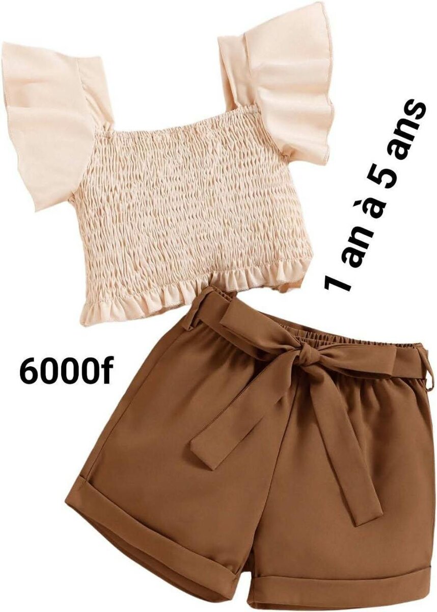 Ensemble d'été pour filles