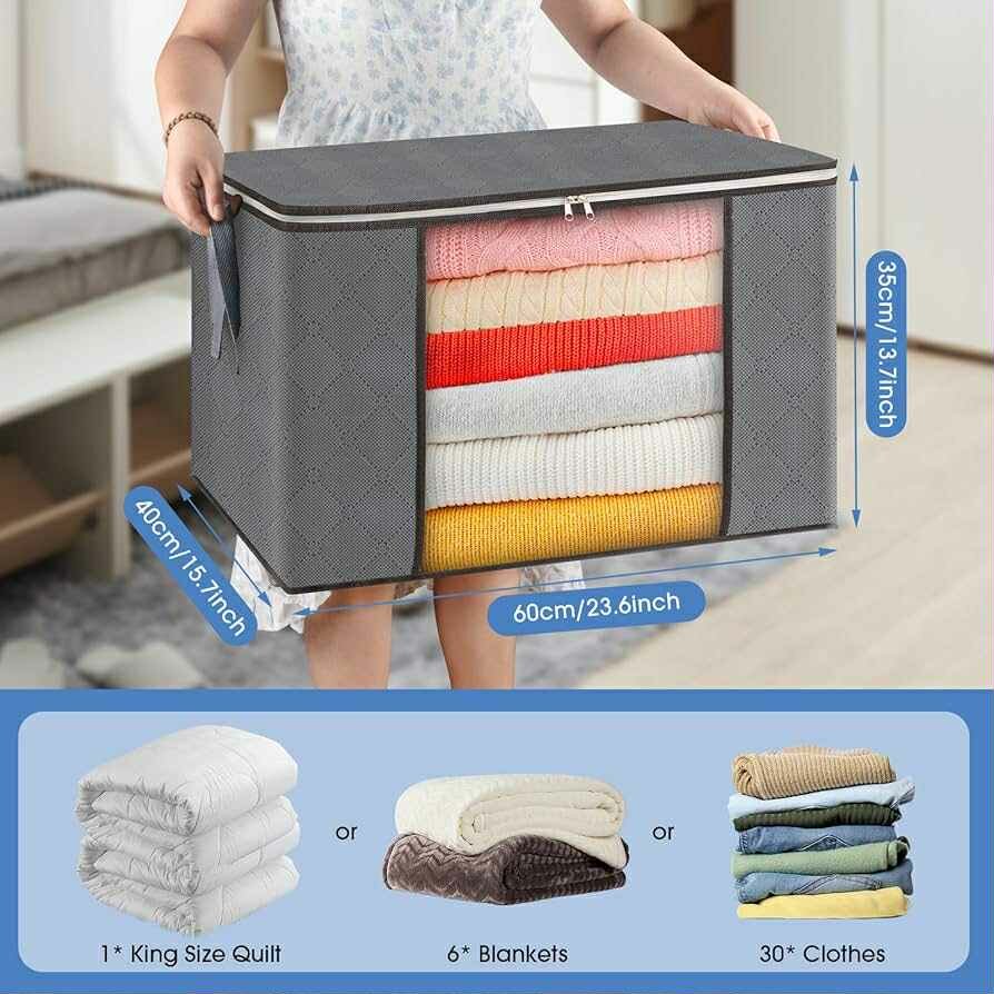 Grand sac de rangement pliable