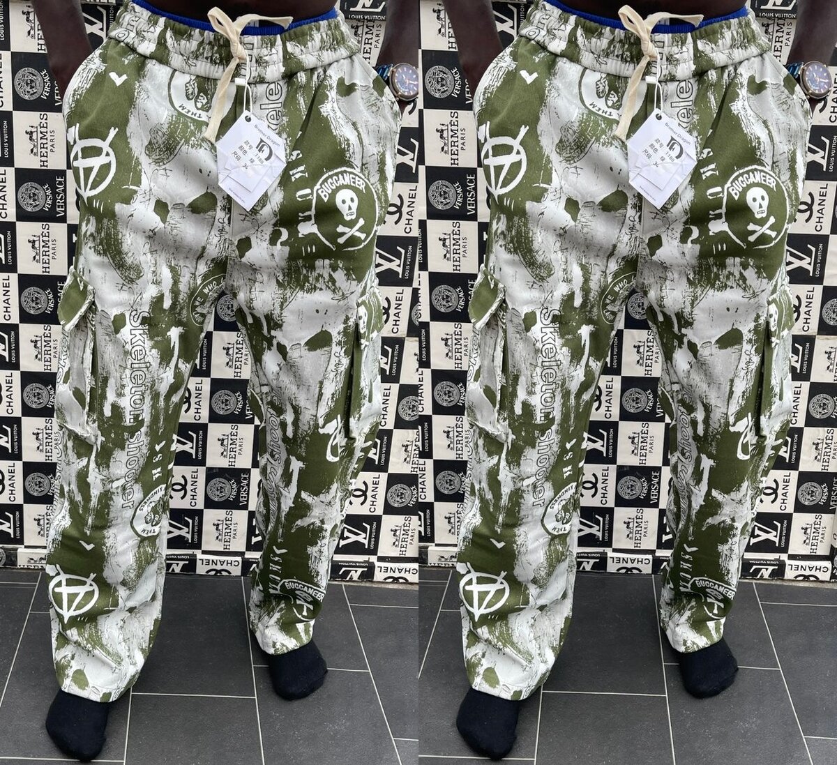 Pantalons de survêtement imprimés