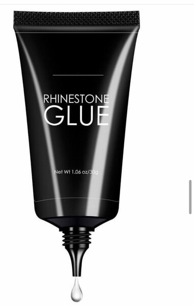 Rhinestone nails Glue