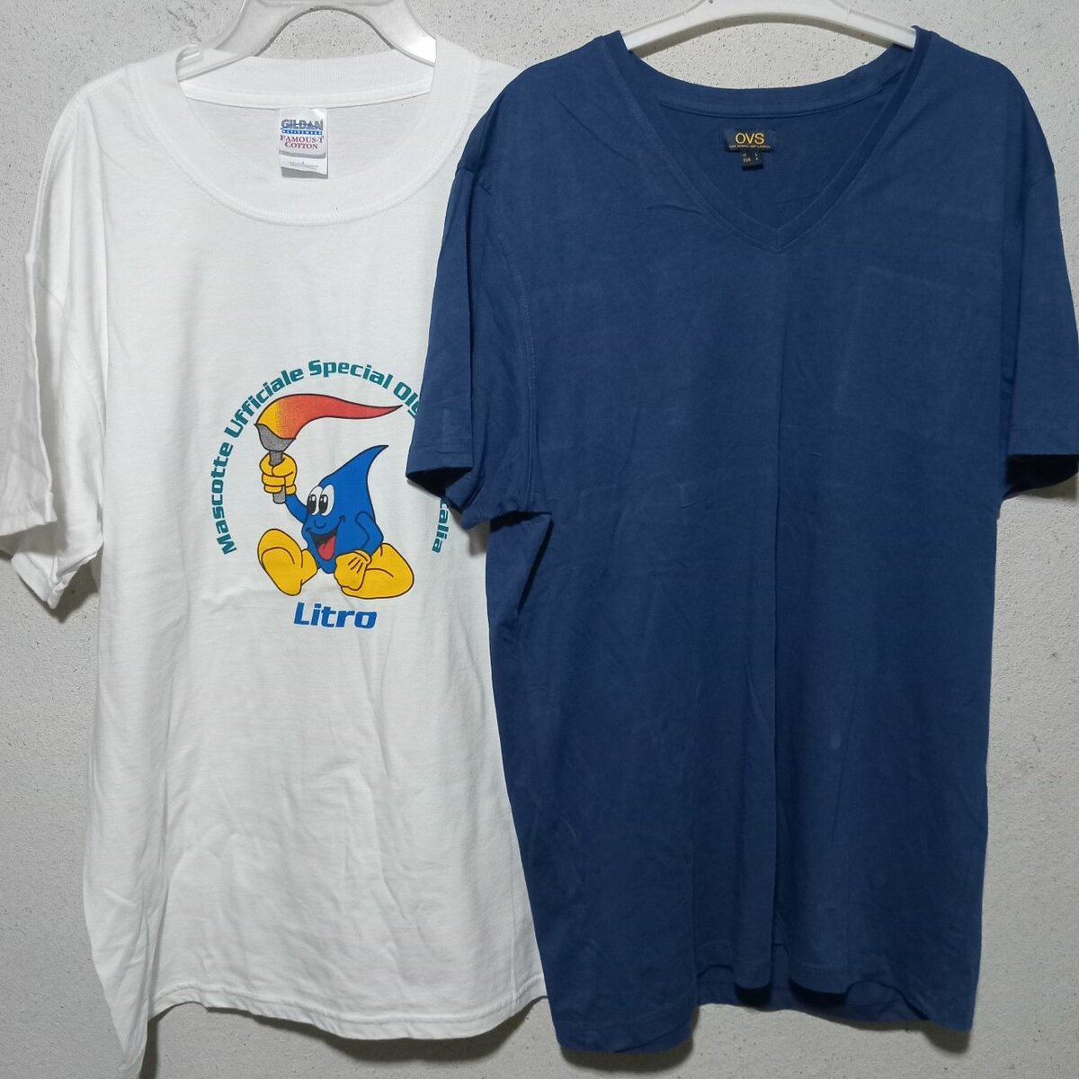 Lot de deux t-shirts décontractés