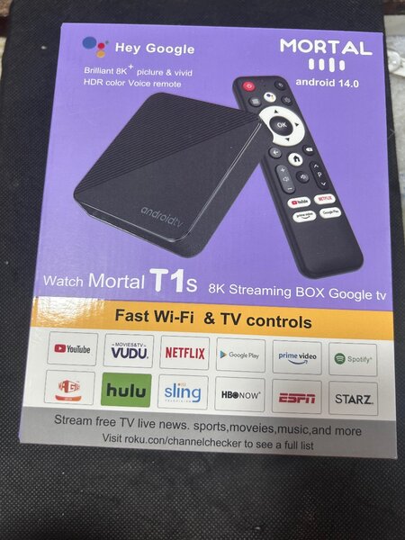Mortal T1s 8K Streaming Box