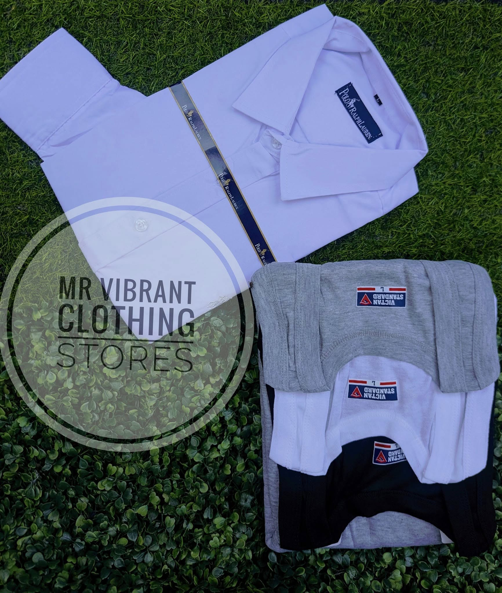 Combo of Quality Smart shirt and 3 set of Vests 