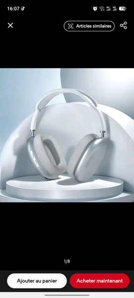Casque Bluetooth Écouteurs