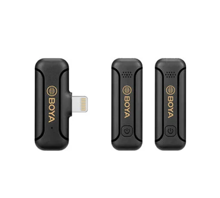 BOYA BY-WM3T2-D2 Wireless Microphone with Lightning Connector for Apple Devices