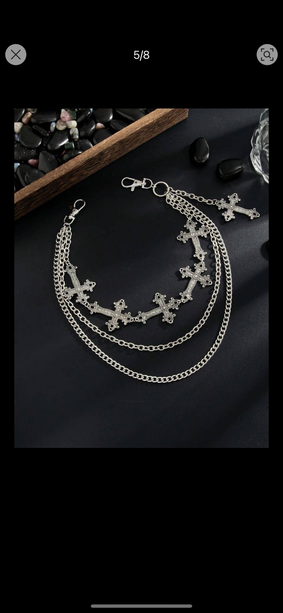 Chaîne de pantalon gothique