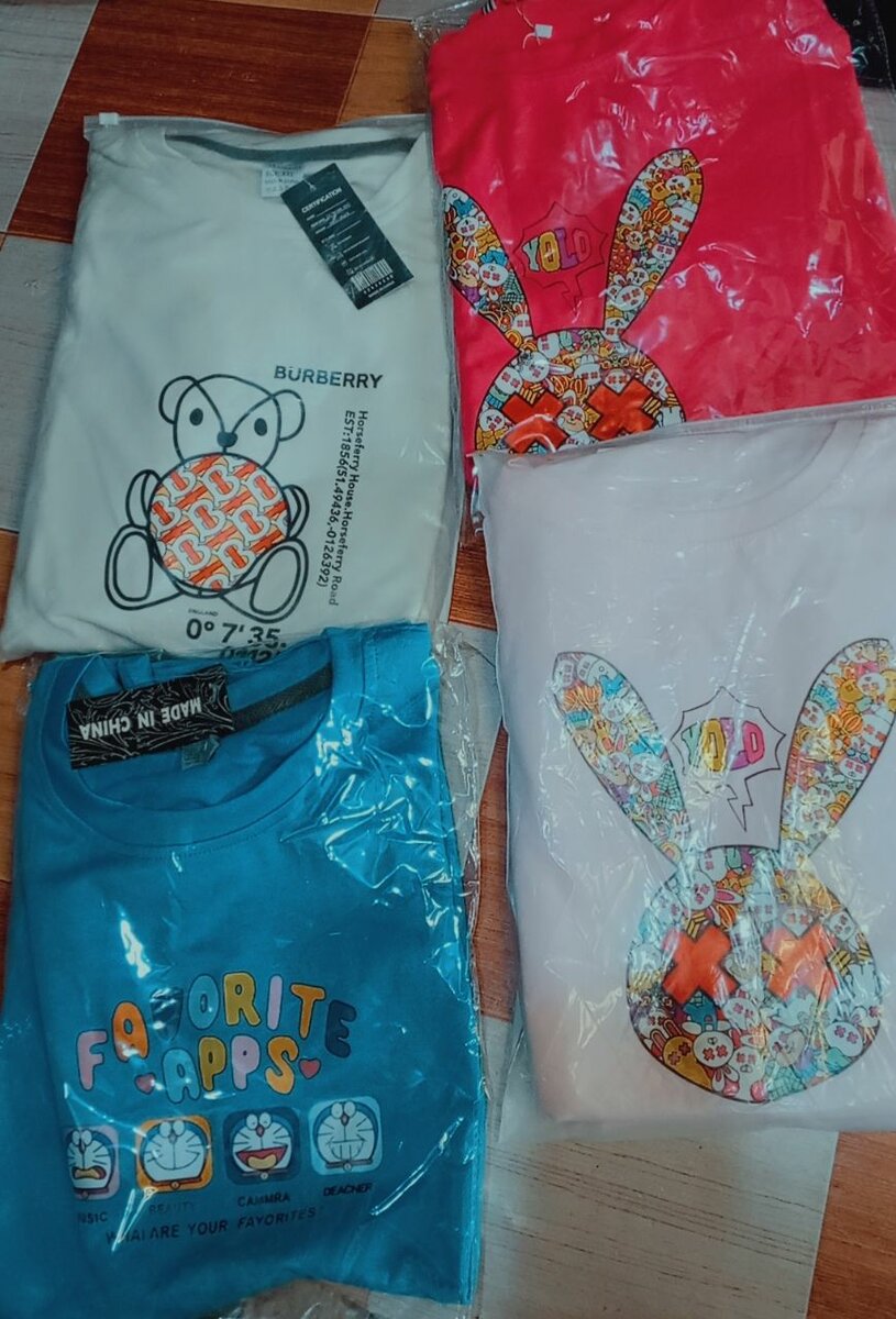 T-shirts en coton confortables