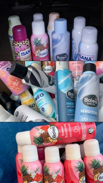 Déodorant Balea pour homme et femme